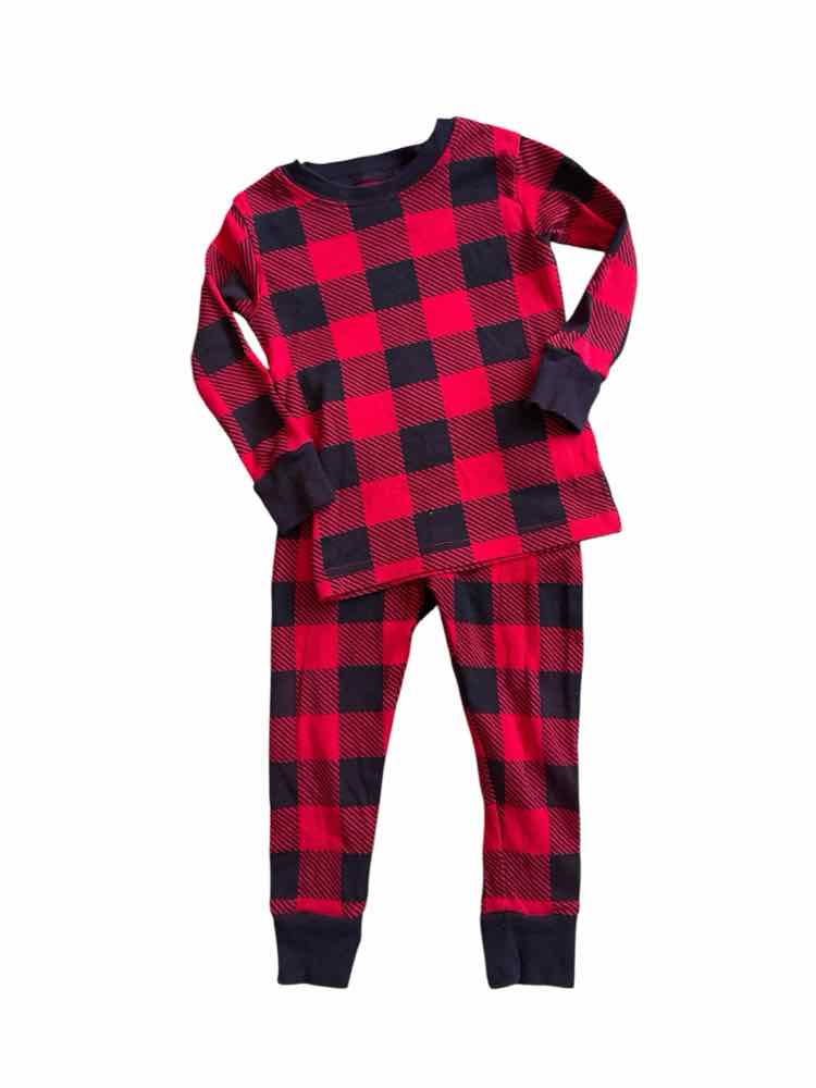 Carters (C) Red Black Infant Size 18 MO 2PCSleepwear