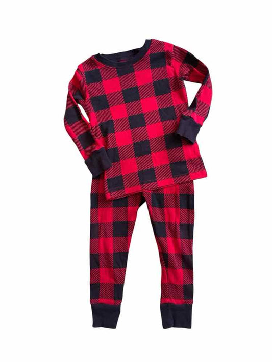 Carters (C) Red Black Infant Size 18 MO 2PCSleepwear