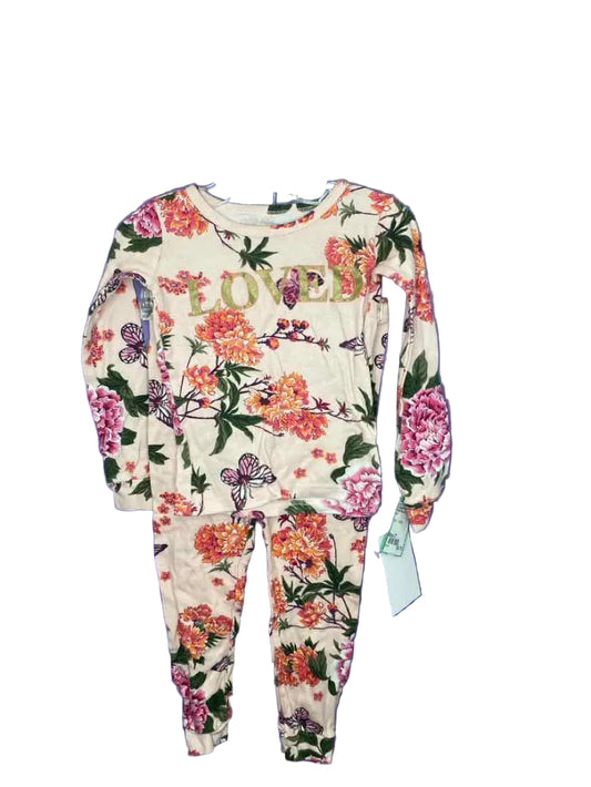 Children's Place (D) Floral Toddler Size 3T 2PCSleepwear