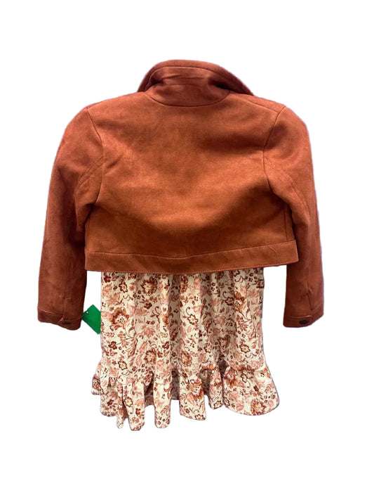 Nicole Miller (A) Tan Toddler Size 5 CasualDress