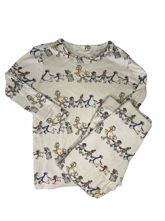 Gap (B) Cream Toddler Size 4 2PCSleepwear