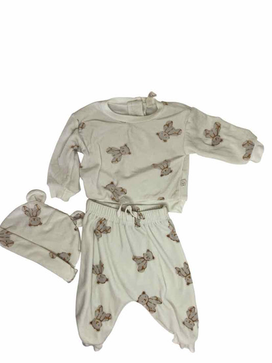 Snug Cream Infant Size 3-6 MO 3PC Casual