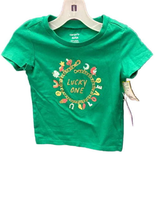 Carters (C) St Patrick’s Day Toddler Size 3T SSTop
