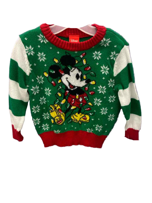 Disney (B) Christmas Toddler Size 2T SweaterHeavy