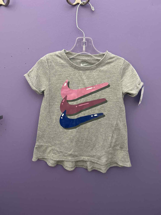 Nike (B) Gray Toddler Size 4 SSTop