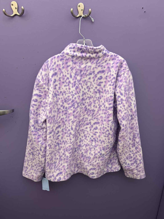 Eddie Bauer (B) Purple Youth Size 7-8 Jacket Fleece