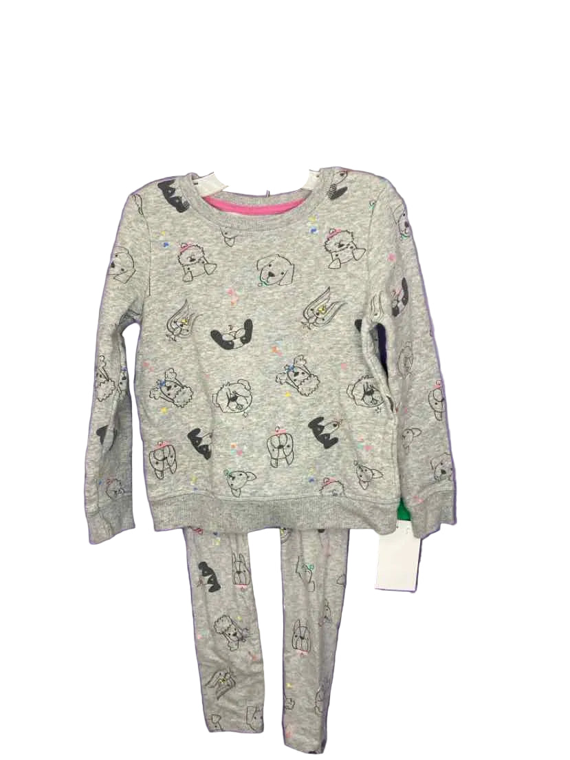 Cat and Jack (D) Gray Toddler Size 5T 2PCCasual