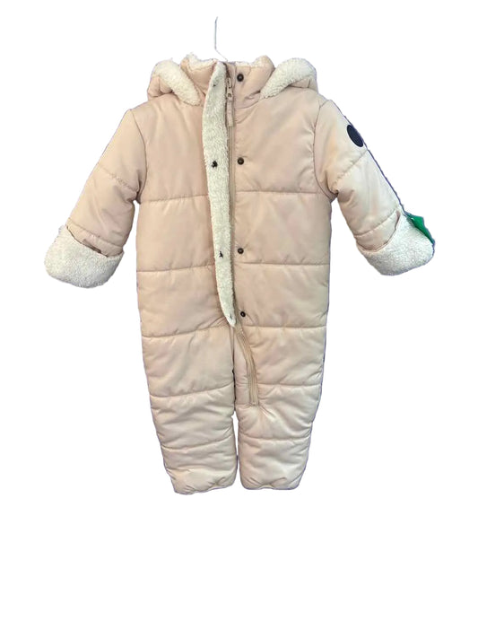 Catherine Maladrino (D) Cream Infant Size 24 MO 1PC Snowsuit