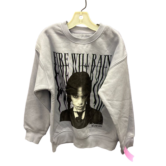 Wednesday Gray Youth Size 8 Sweatshirt