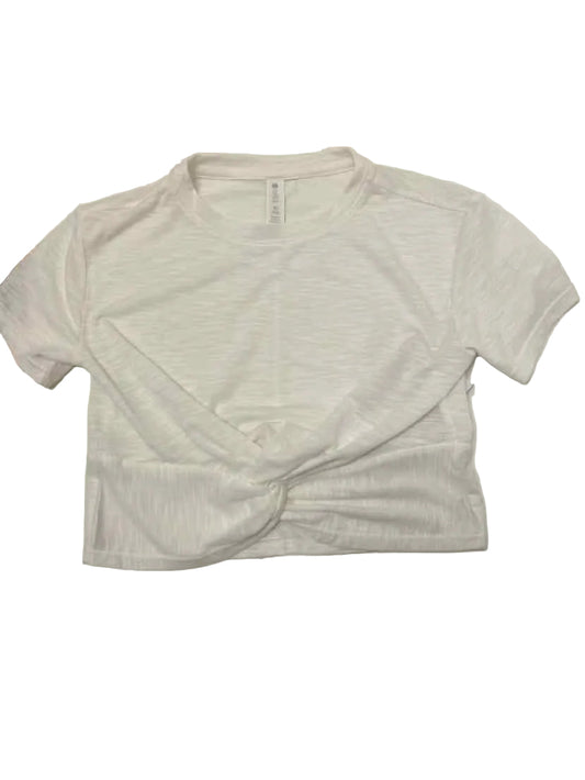 Zella Girl (B) White Toddler Size 5-6 SSTop