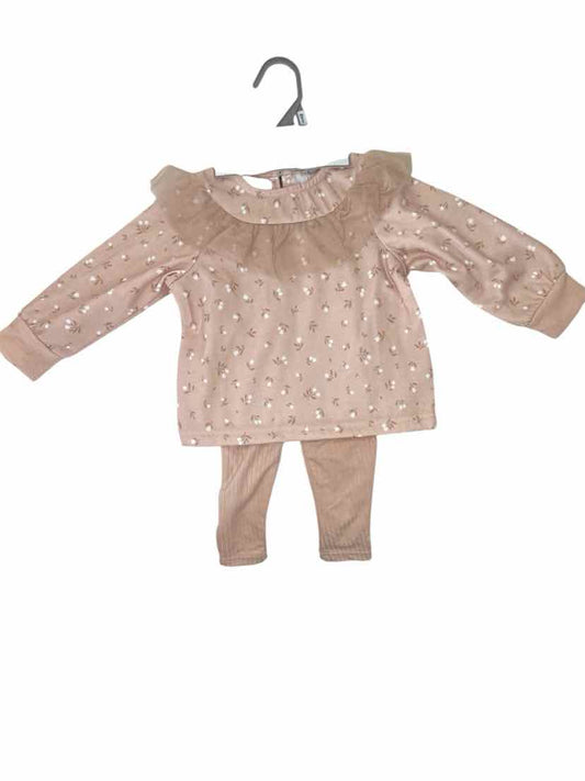 Ivy Hill Dusty Rose Infant Size 6-9 MO 2PC Casual