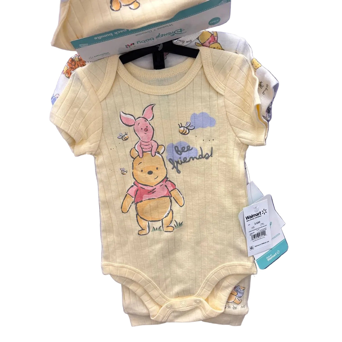 Disney Babies (C) Yellow Infant Size 3-6 MO 3PCSleepwear