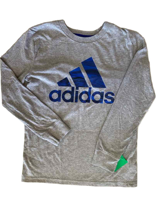 Adidas (B) Gray Youth Size 10-12 LSTop