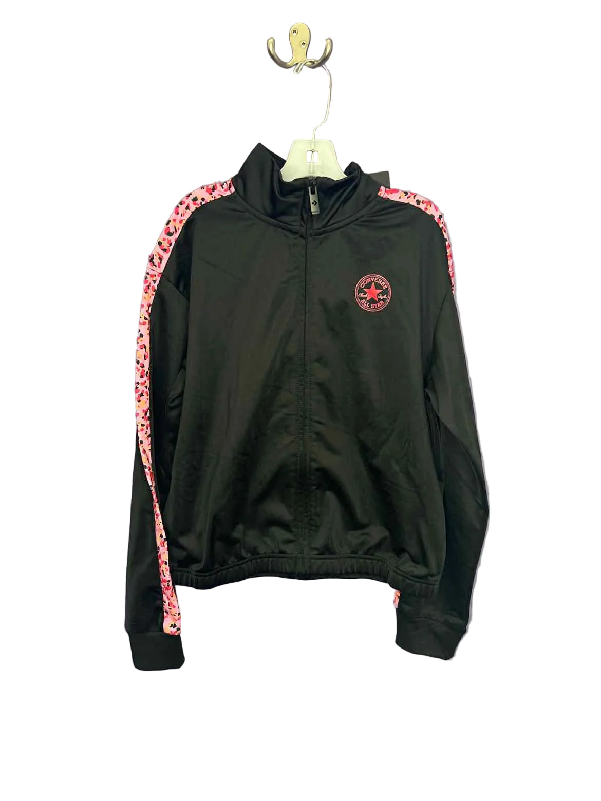 Converse All Star (B) Black Pink Youth Size 12 AthleticSweatshirt