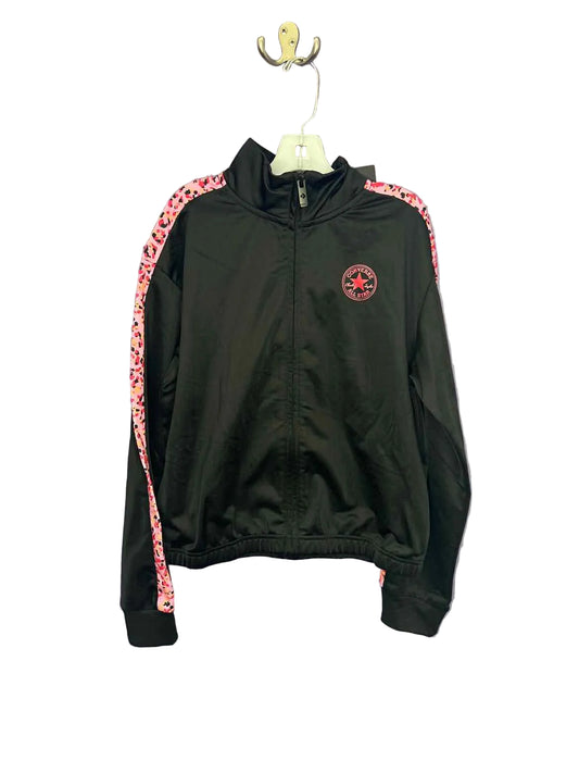 Converse All Star (B) Black Pink Youth Size 12 AthleticSweatshirt