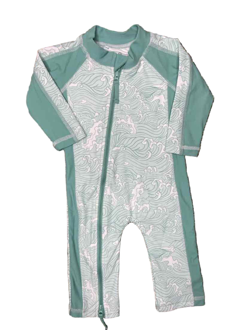 Caden Lane Teal Infant Size 0-3 MO 1PCSwimwear