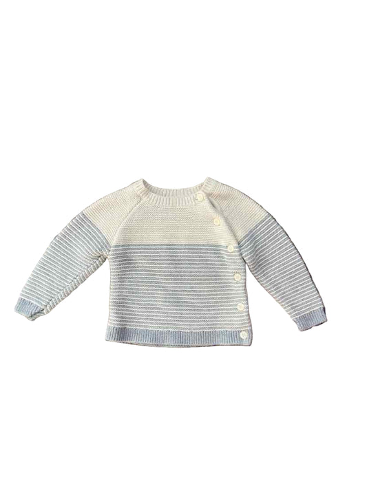 Gap (B) Cream Gray Infant Size 12-18 MO SweaterHeavy