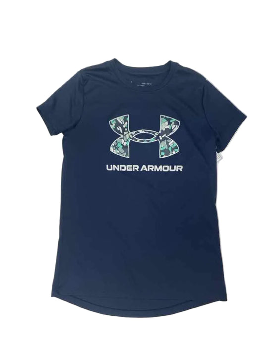 Under Armour (B) Navy Youth Size 8 AthleticTopSS