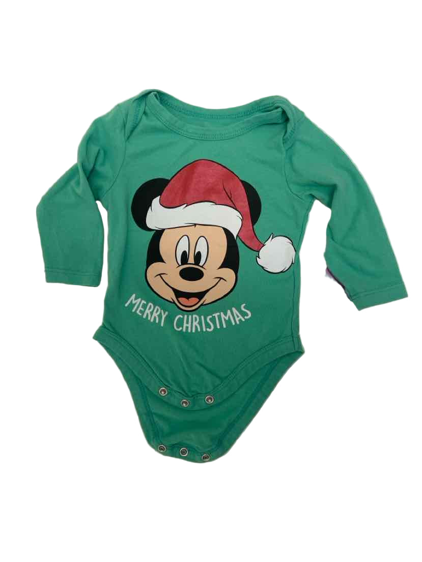 Disney (B) Green Gray Infant Size 3-6 MO 2PC Casual