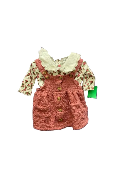 Nicole Miller (A) Maroon Infant Size 0-3 MO 2PC Casual