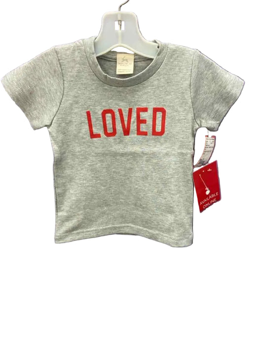 Triple the Joy Valentines Toddler Size 2T SSTop