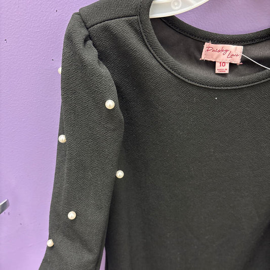 paisley lane Black Youth Size 10 Casual Dress