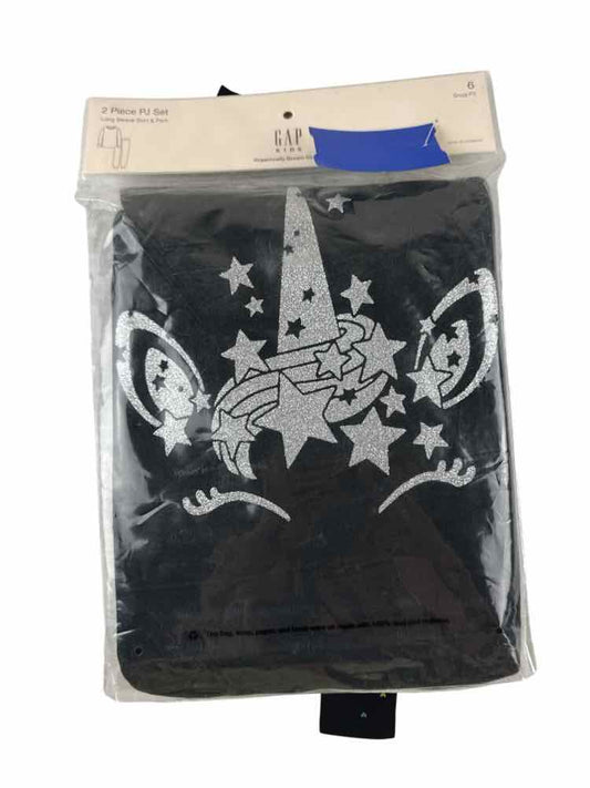 Gap (B) Black Youth Size 6 2PCSleepwear
