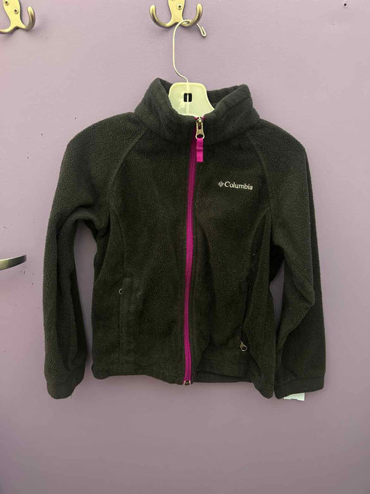 Columbia - Clothing (B) Black Youth Size 7-8 Jacket Fleece