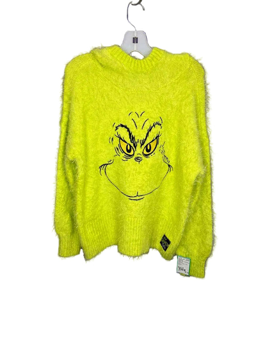 Justice (D) Green Youth Size 7-8 SweaterHeavy