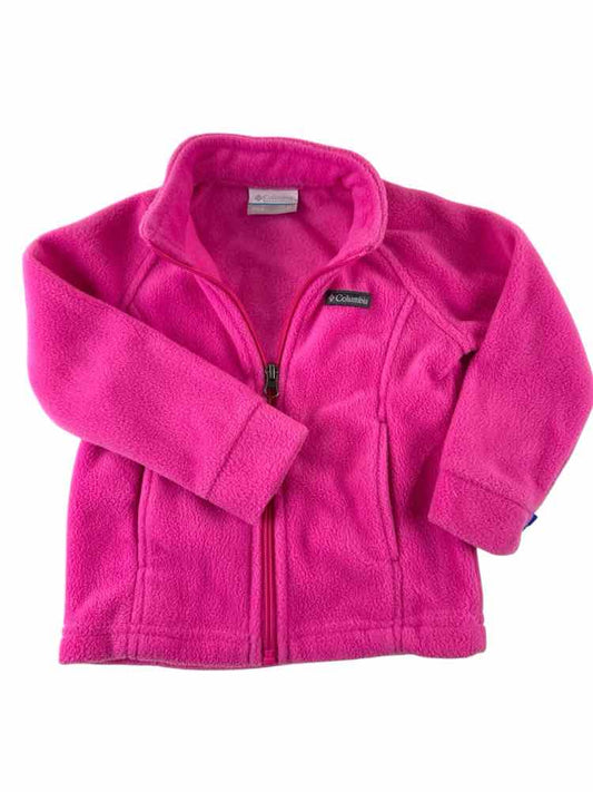 Columbia - Clothing (B) Pink Toddler Size 3T Jacket Fleece