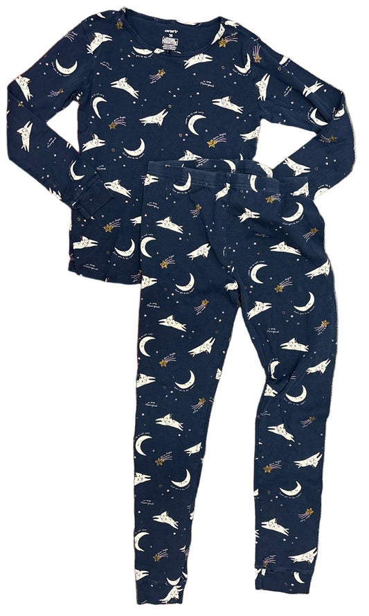 Carters (C) Navy Youth Size 14 2PCSleepwear
