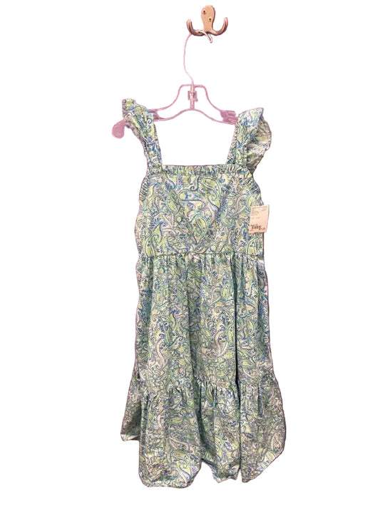 Crewcuts (B) Blue Green Youth Size 10 CasualDress
