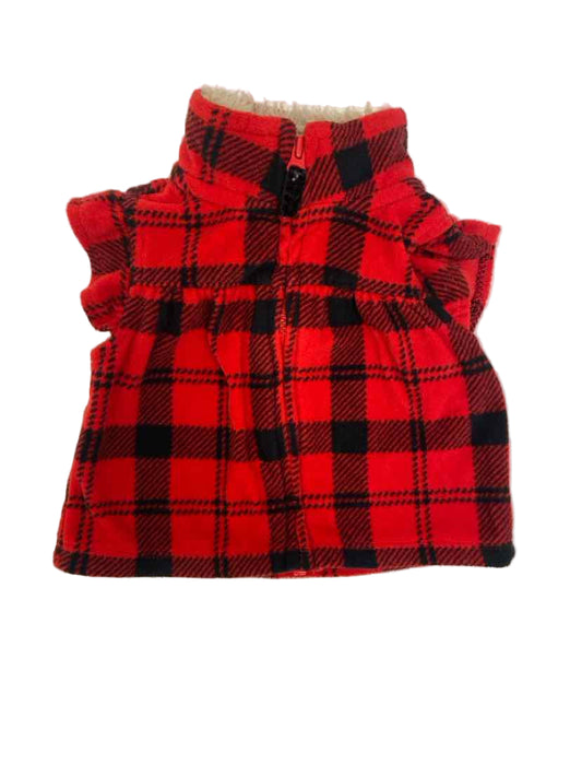 Carters (C) Plaid Infant Size NB Vest