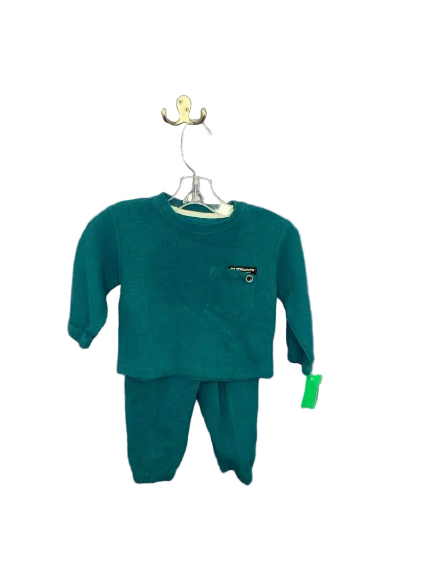 Mr. Scareorcw Teal Toddler Size 2T 2PCCasual