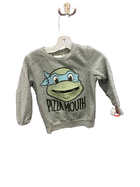 Teenage Ninja Turtles Gray Toddler Size 4T Sweatshirt