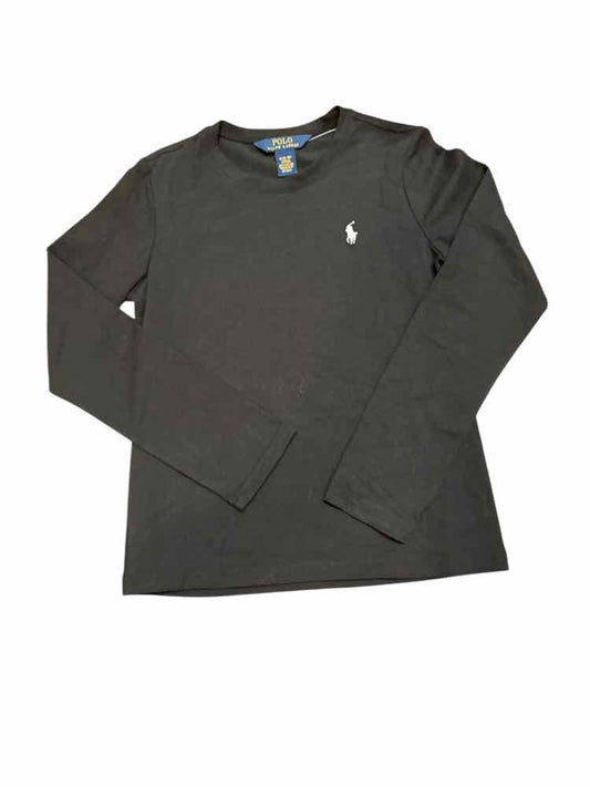 Ralph Lauren (A) Black Youth Size 8 LSTop