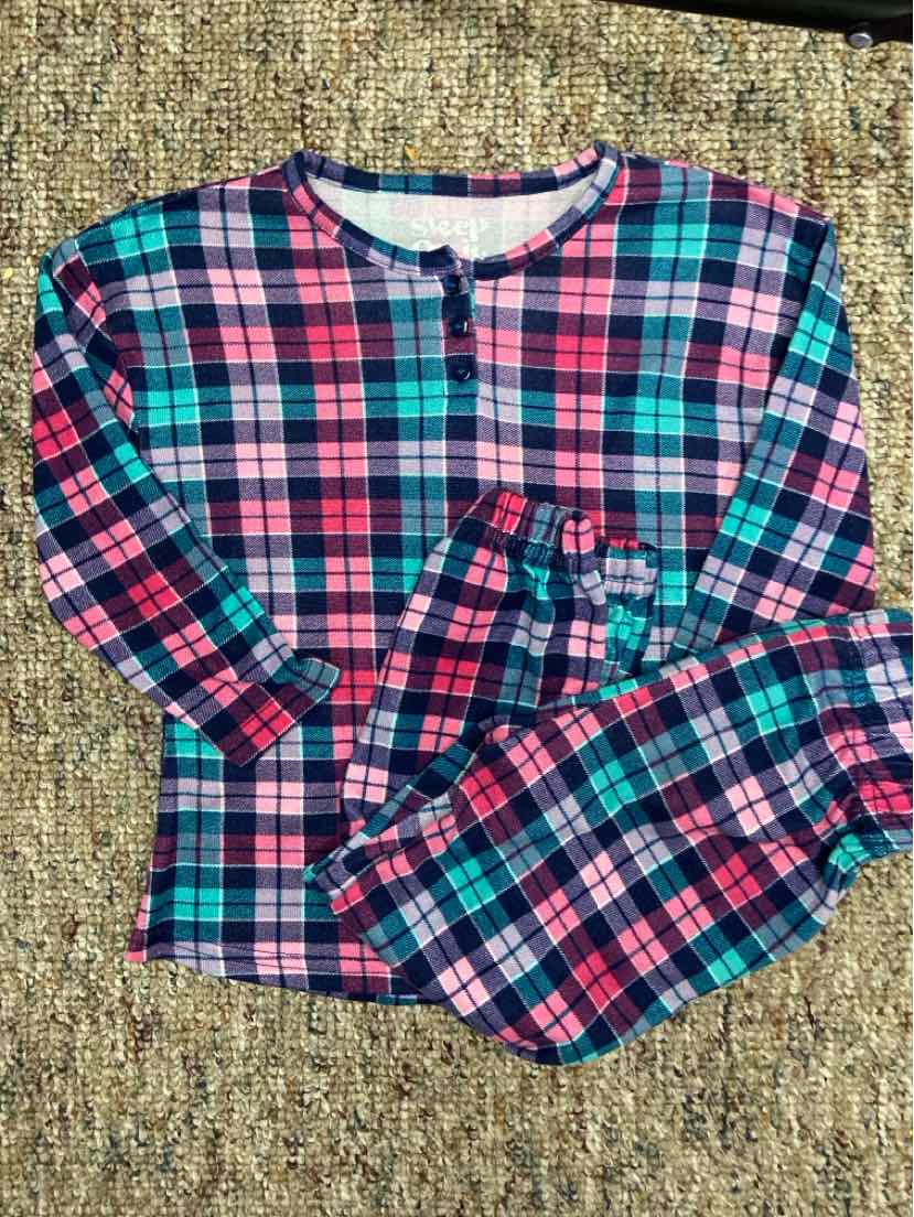 Sleep On It Pink Teal Toddler Size 4-5 2PCSleepwear
