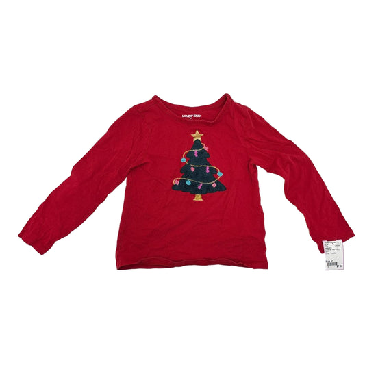 Lands End Christmas Toddler Size 4T LSTop