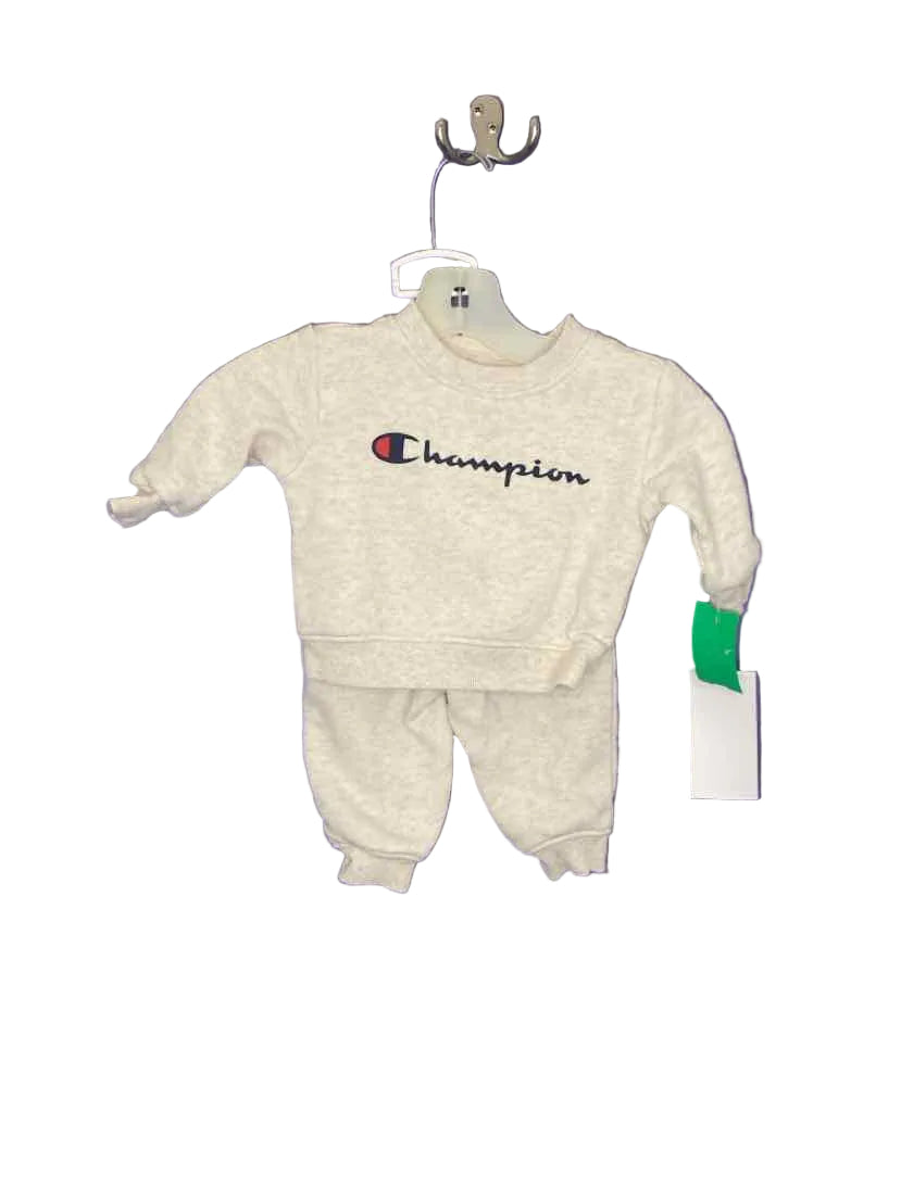 Champion (C) Cream Infant Size 3 MO 2PC Casual