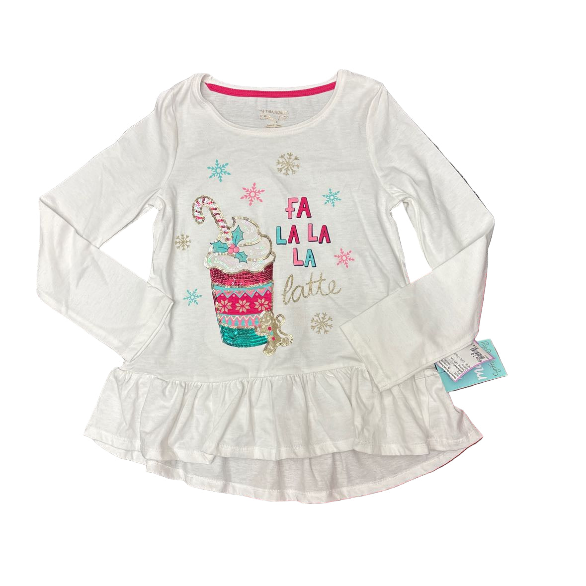 Cynthia Rowley (A) Christmas Youth Size 7-8 LSTop