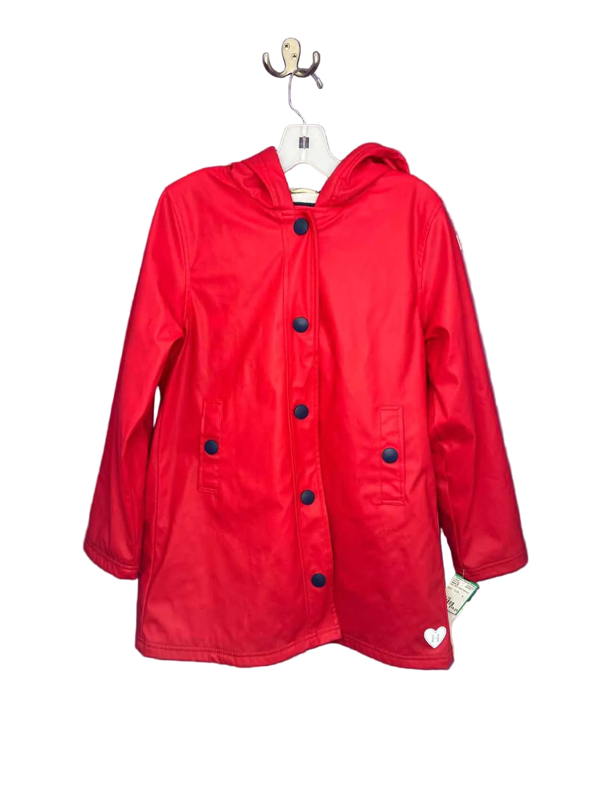 Hatley (B) Red Youth Size 12 Rain Coat