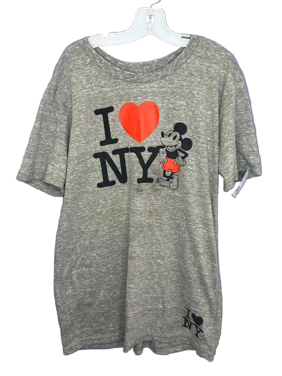 Disney (B) Gray Youth Size 10-12 SSTop