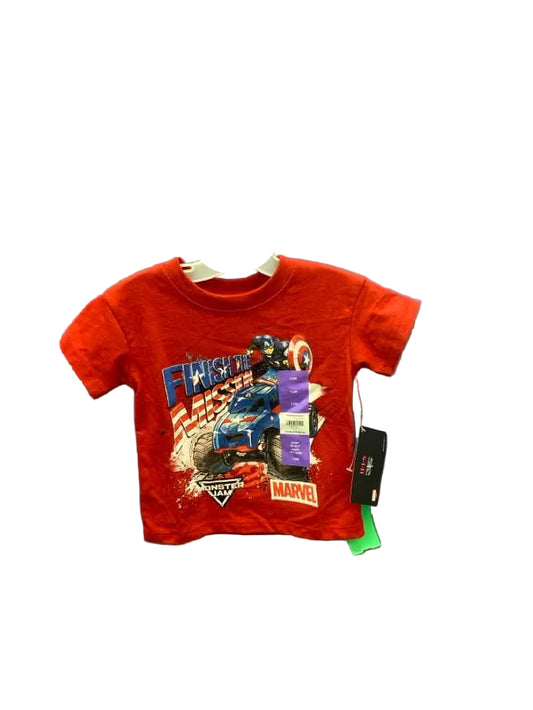 Marvel (D) Red Infant Size 12 MO SSTop