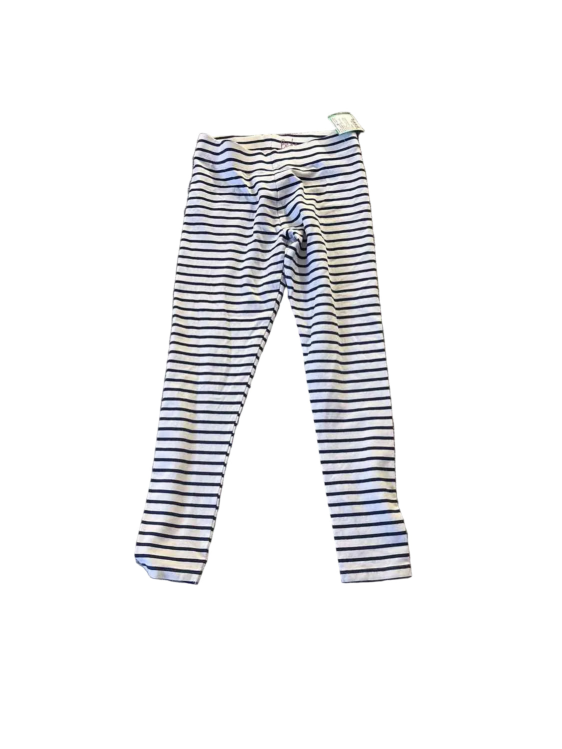 Mini Boden (A) White Blue Youth Size 8-10 BasicLeggings