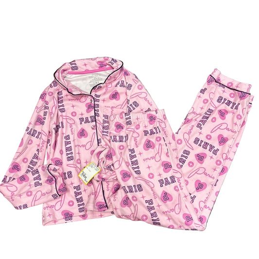 Paris Hilton Pink Youth Size 12 2PCSleepwear