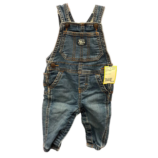 OshKosh BGosh Blue Infant Size 3-6 MO Overall Pant