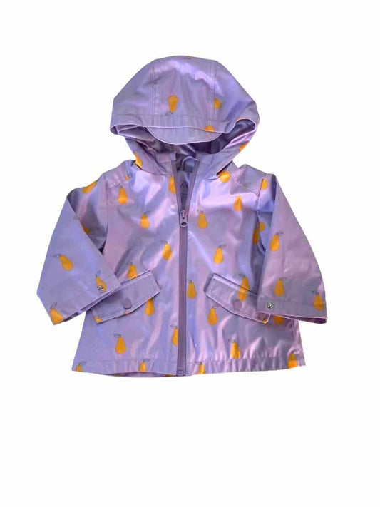 Zara (B) Purple Infant Size 9 MO Rain Coat