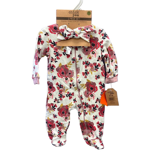 Chick Pea (B) Floral Infant Size 0-3 MO 1PC Casual