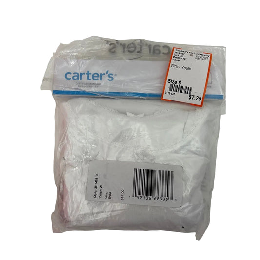 Carters (C) White Youth Size 8 Tank Tops