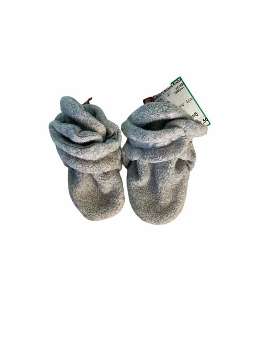 Zutano (B) Infant Shoe Size 3 (Infant) Gray Slippers